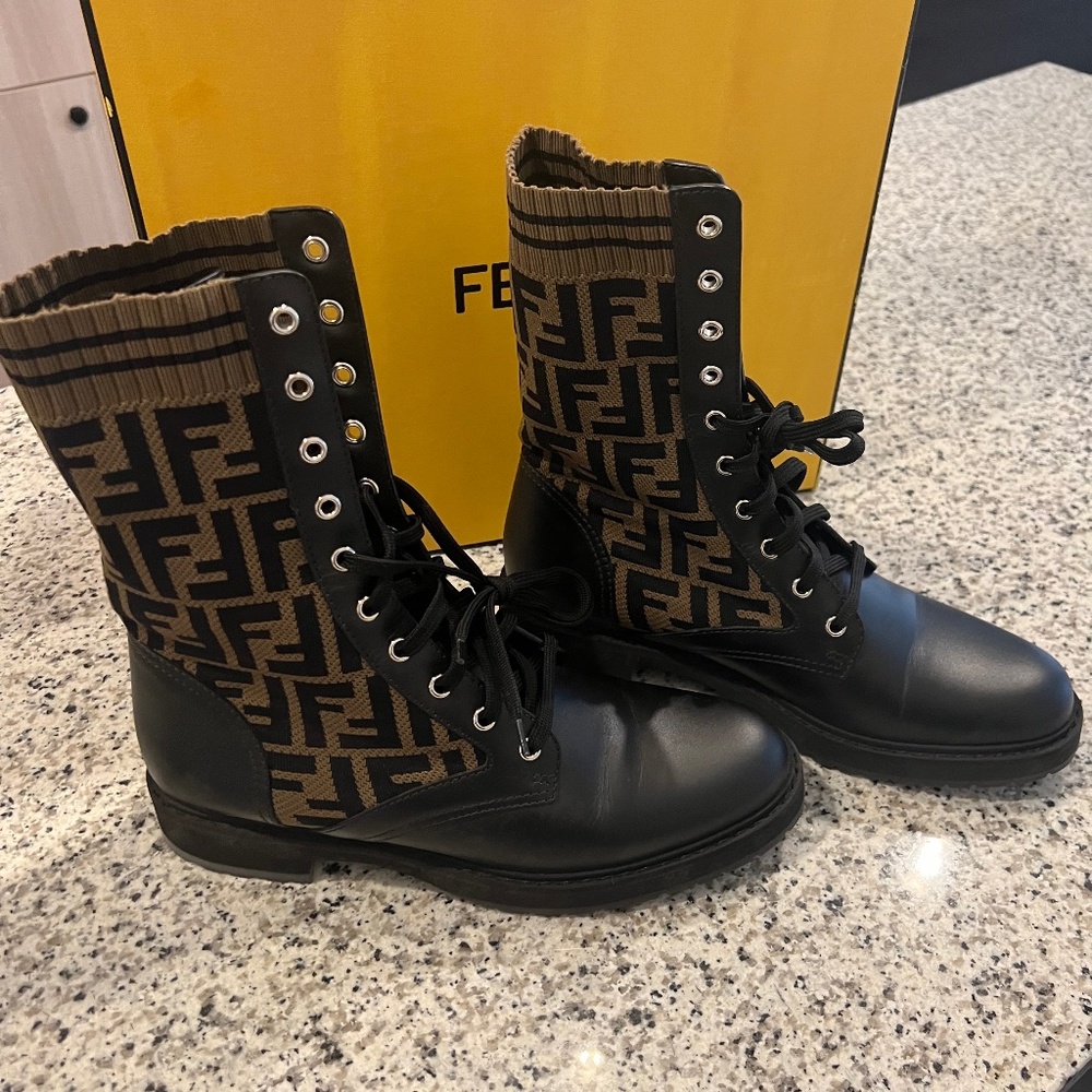 Fendi Biker Boots